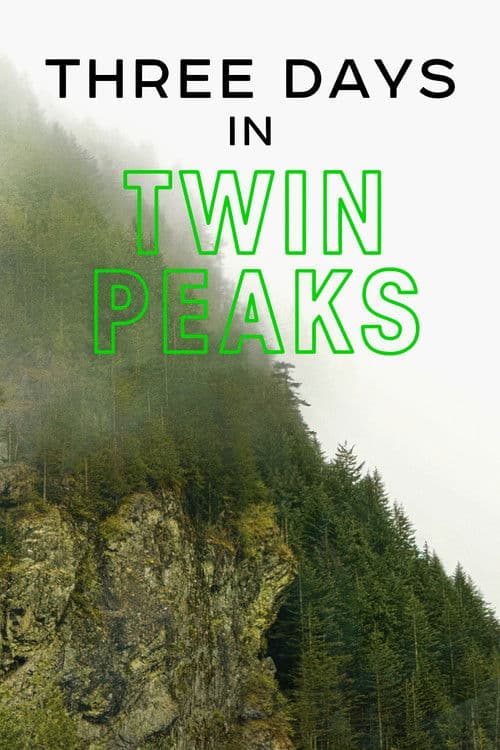 Three Days in Twin Peaks poster