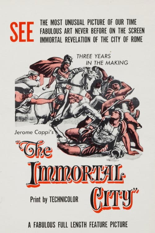 The Immortal City poster