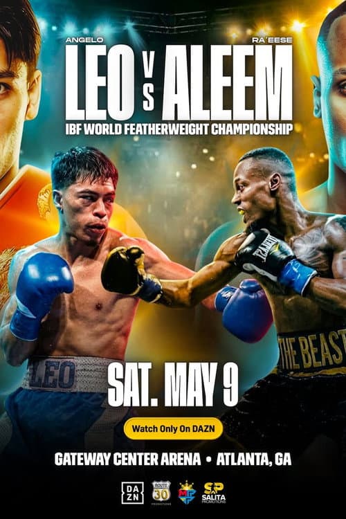 Angelo Leo vs. Ra’eese Aleem poster