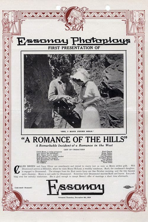 A Romance of the Hills poster