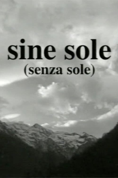 Sine Sole poster