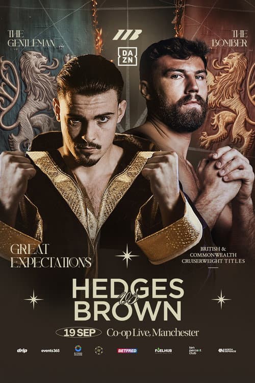 John Hedges vs. Pat Brown poster