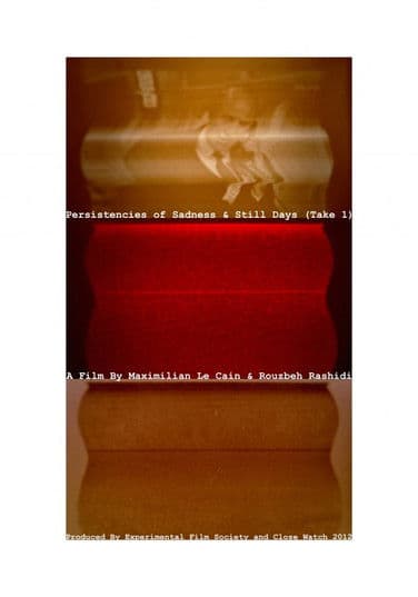Persistencies of Sadness & Still Days (Take 1) poster