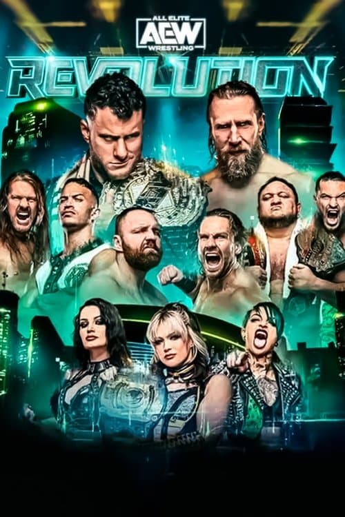 AEW Revolution 2023 poster