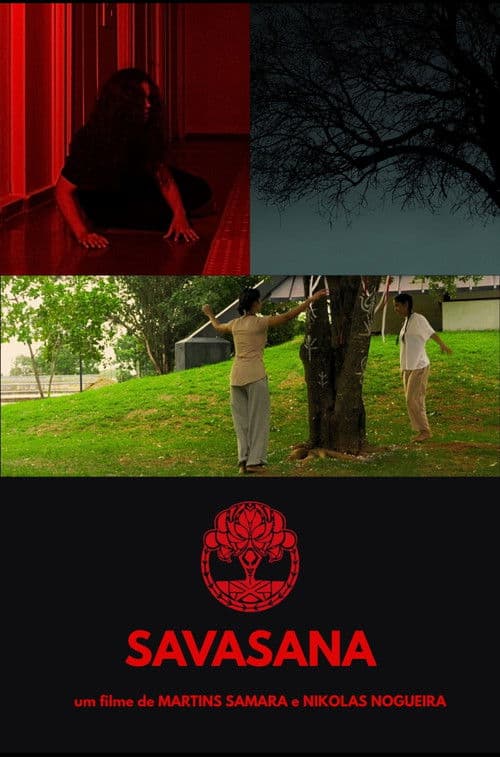 Black Savasana poster