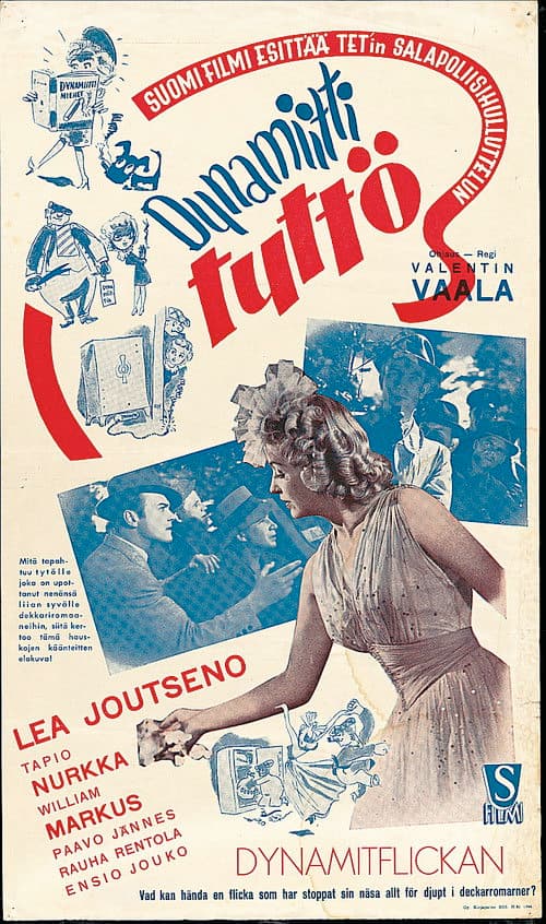 Dynamiittityttö poster