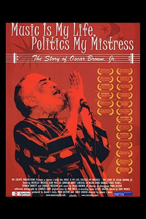 Music Is My Life, Politics My Mistress: The Story of Oscar Brown Jr. poster