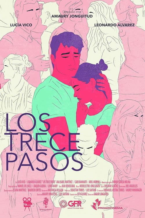 Los trece pasos poster
