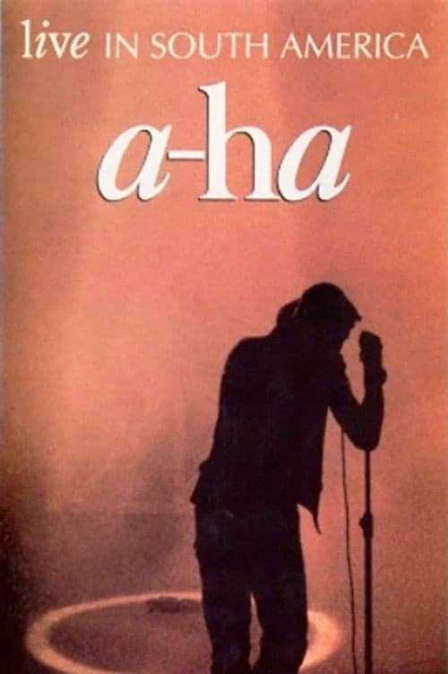 a-ha | Live in South America 1993 poster