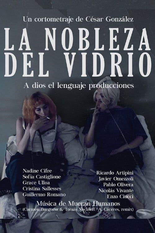 La nobleza del vidrio poster
