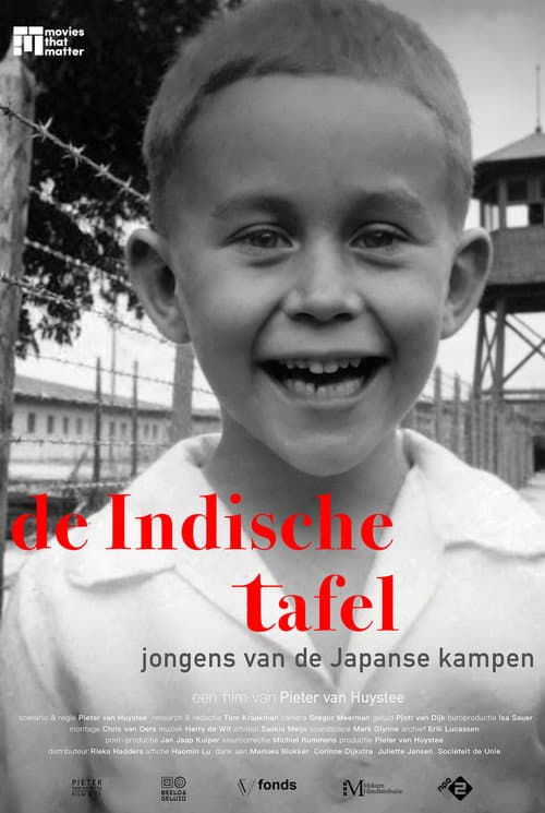 De Indische tafel, jongens van de Japanse kampen poster