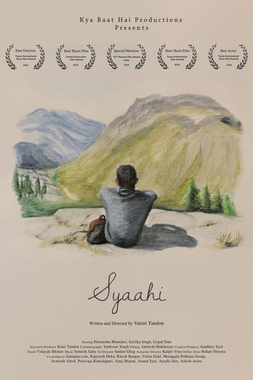 Syaahi poster