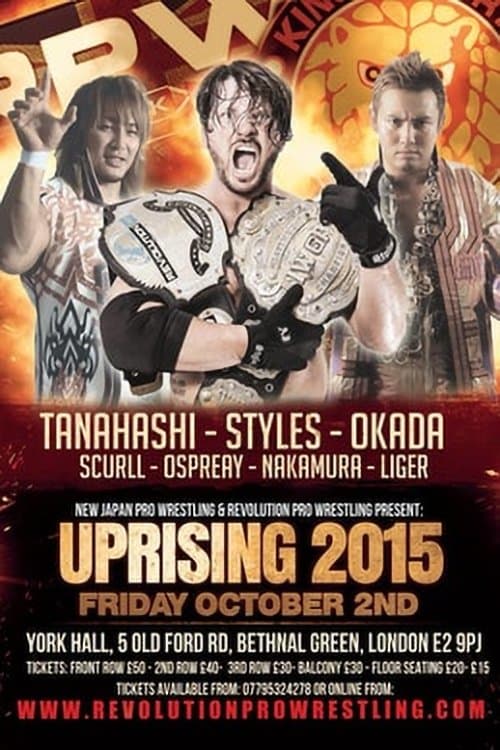 RevPro Uprising 2015 poster