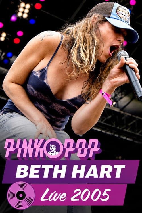 Beth Hart - Live at Pinkpop 2005 poster