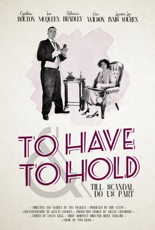 To Have and to Hold poster