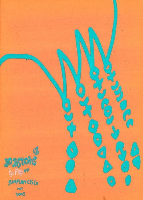 Boredoms - Live at Sunflancisco poster