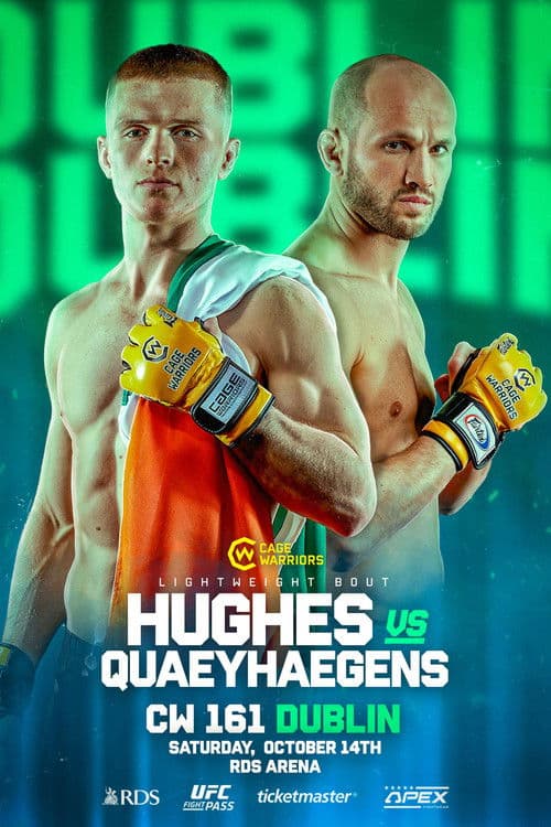 Cage Warriors 161: Dublin poster