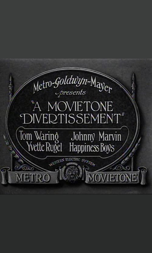 A Movietone Divertissement poster