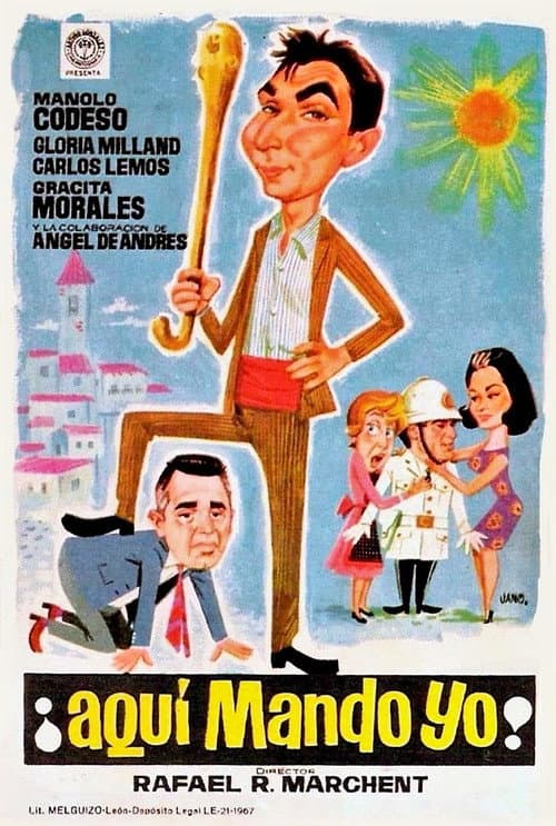 Aquí mando yo poster
