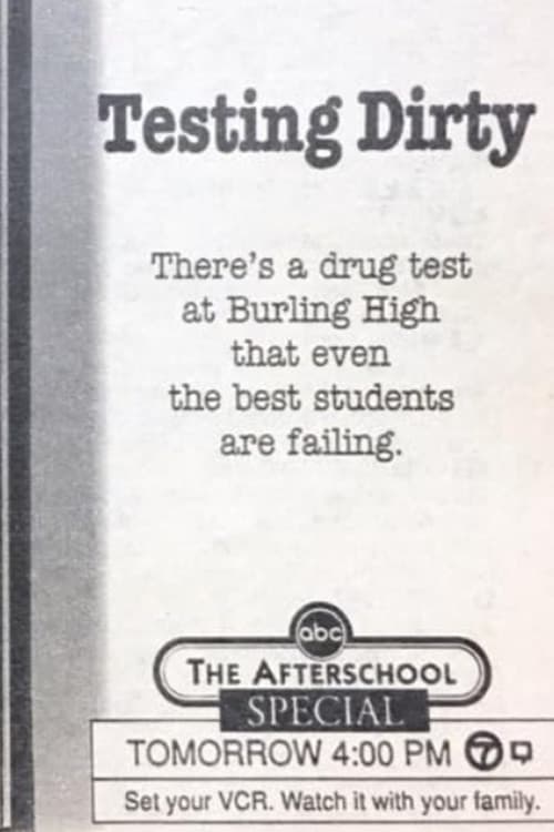 Testing Dirty poster