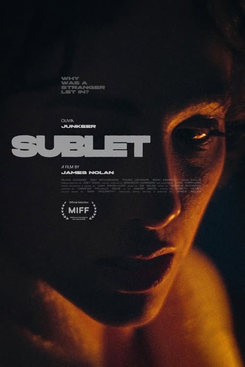 Sublet poster