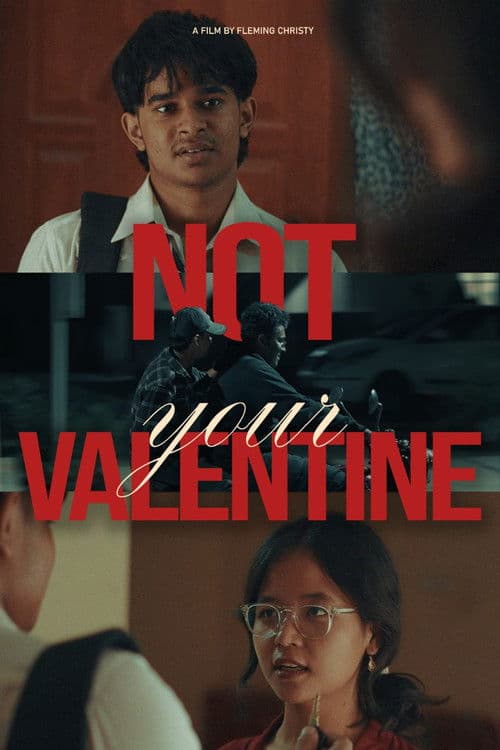 Not your valentine poster