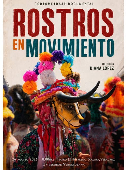 Rostros en movimiento poster