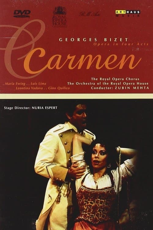 Carmen by Georges Bizet poster