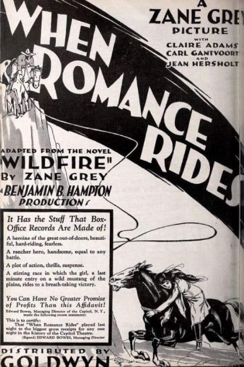 When Romance Rides poster