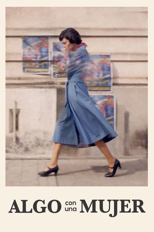 Algo con una mujer poster