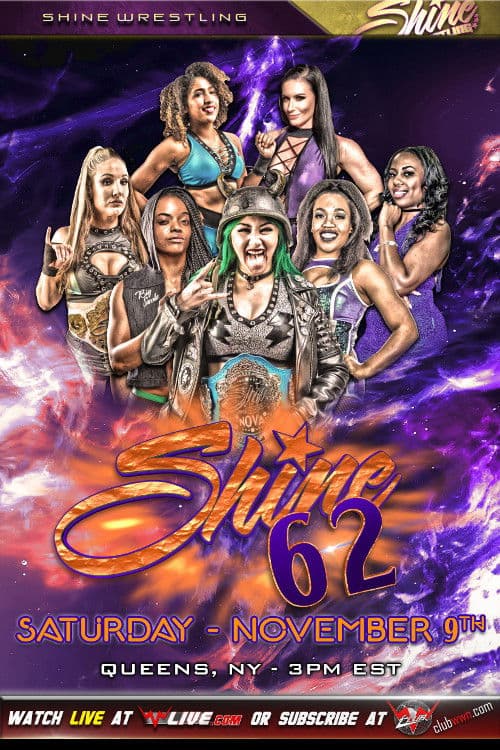 SHINE 62 poster