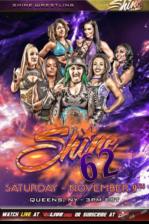 SHINE 62 poster