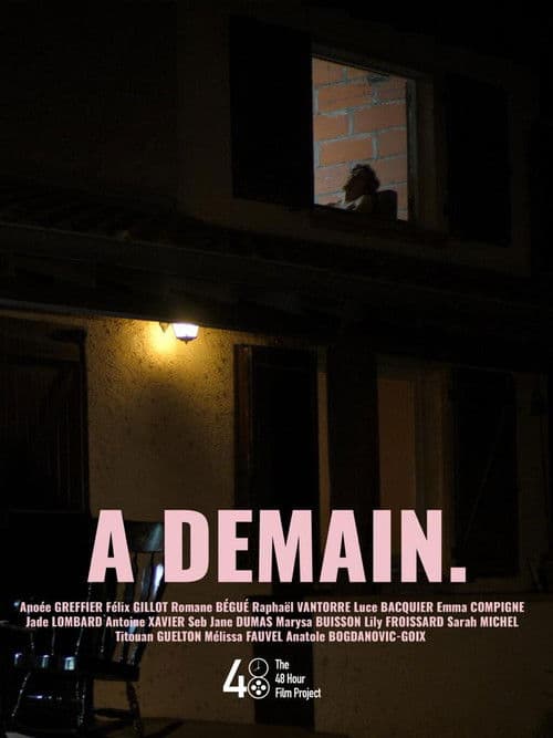 À demain. poster