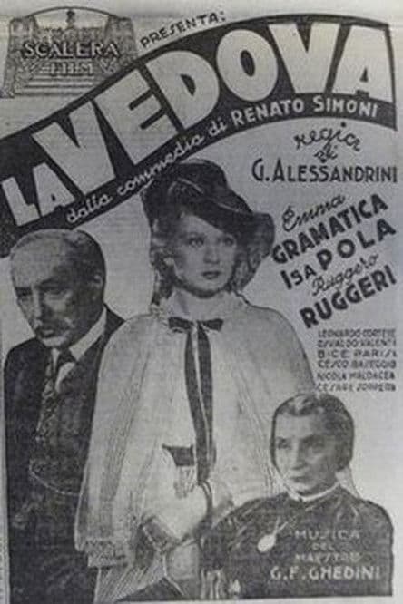 La vedova poster
