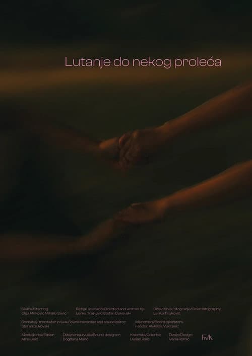 Wandering to a spring poster