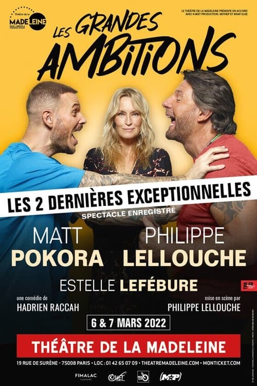 Les grandes ambitions poster