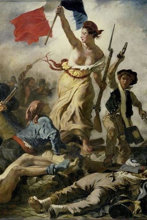 Delacroix « Sous les pavés l’image » poster