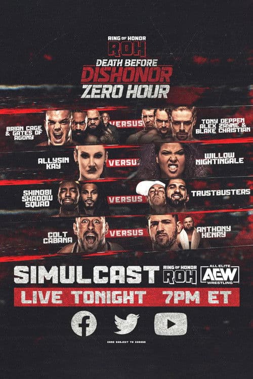 ROH: Death Before Dishonor 2022: Zero Hour poster