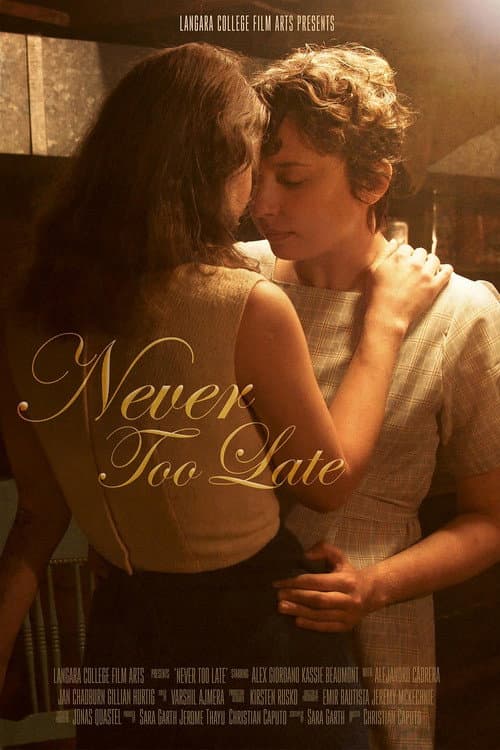 Never Too Late poster
