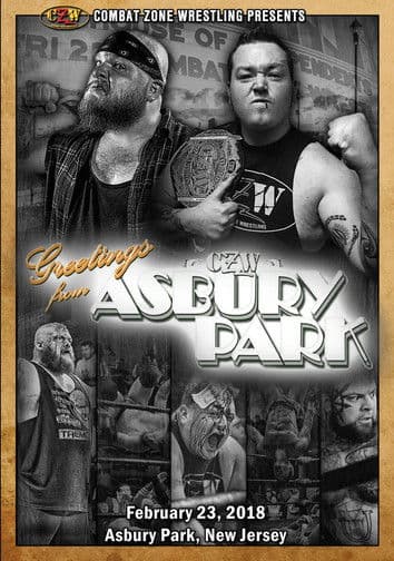 CZW Greetings from Asbury Park poster