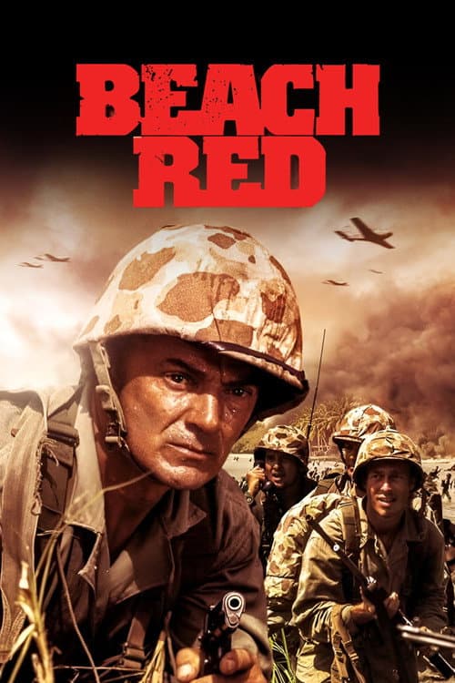 Beach Red poster
