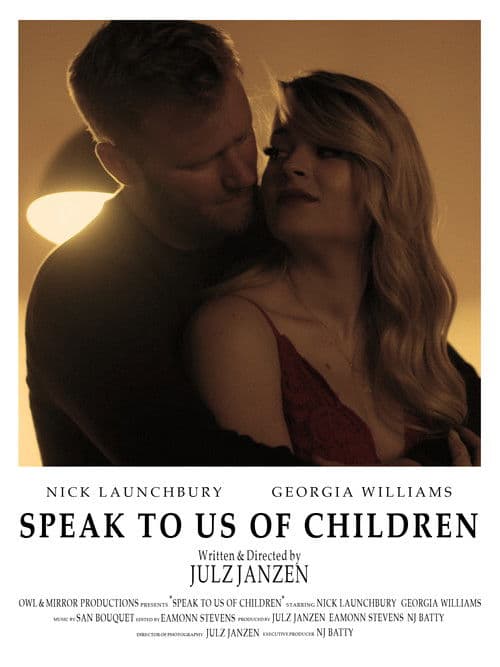 Speak to us of Children poster