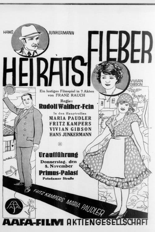 Heiratsfieber poster
