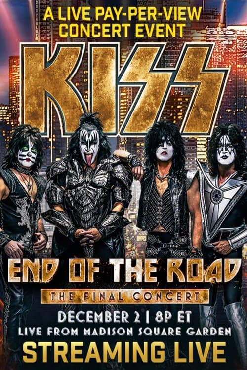 KISS: End of the Road poster
