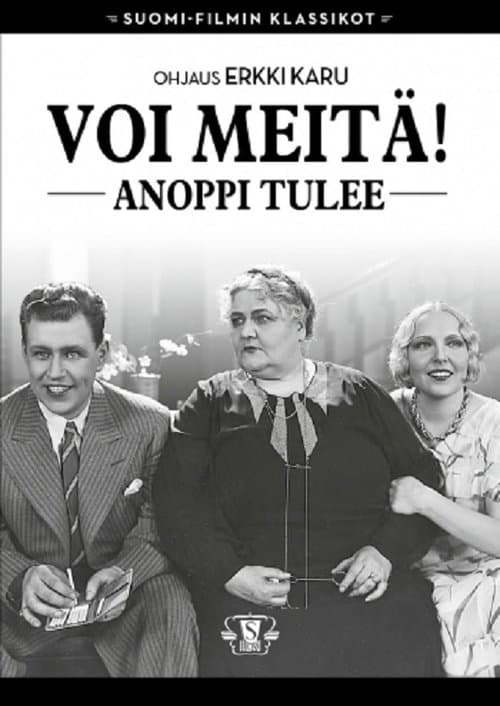 Voi meitä! Anoppi tulee poster