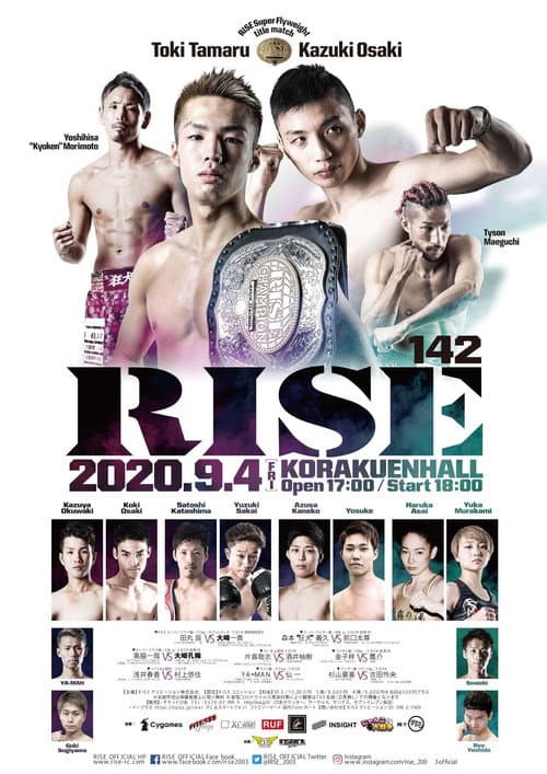 RISE 142 poster