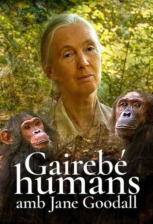 Almost Human with Jane Goodall poster