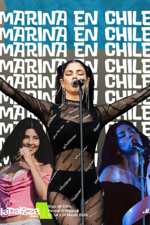 MARINA: Lollapalooza Chile poster