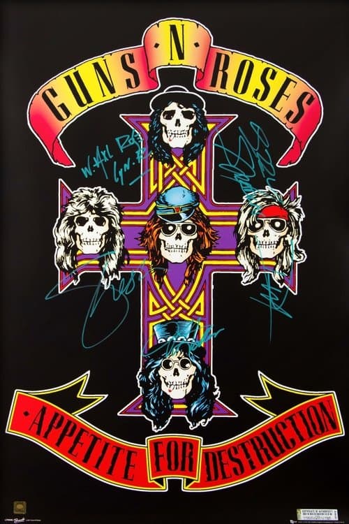 Guns N' Roses - Appetite for Destruction poster