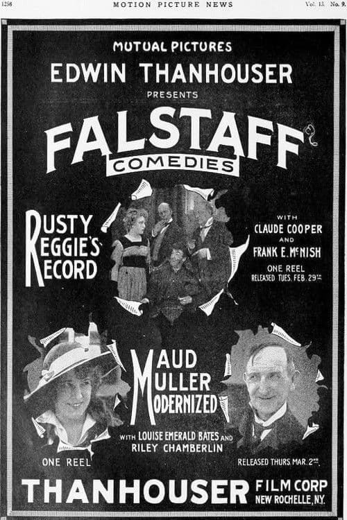 Rustic Reggie's Record poster